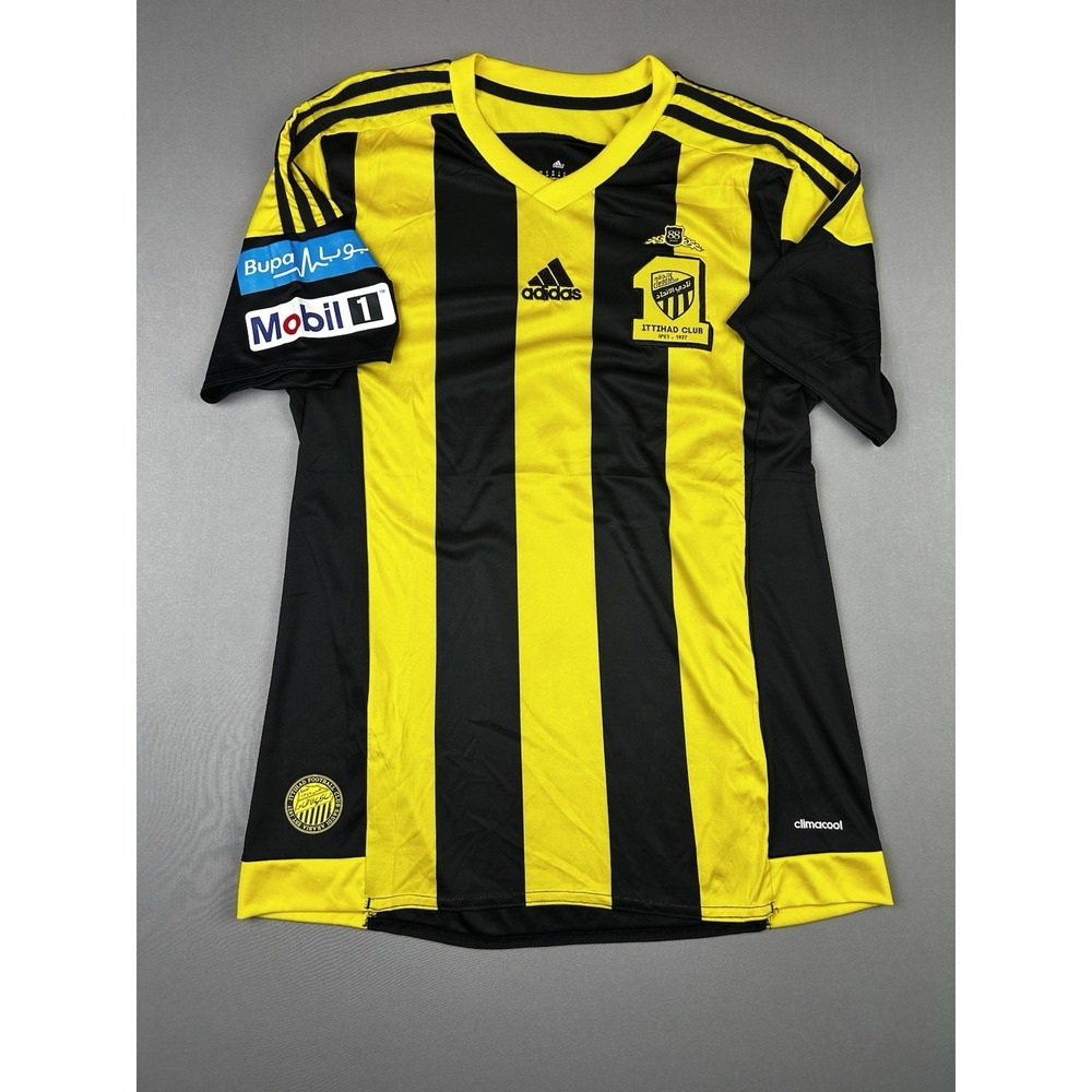 Al-Ittihad Women's M Adidas Home Soccer Jersey (Read)‎
